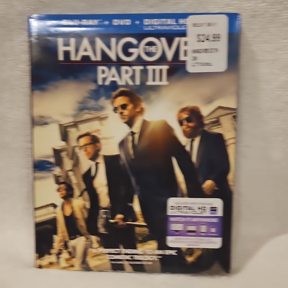 HANGOVER PART 3 DVD & BLU RAY COMBO